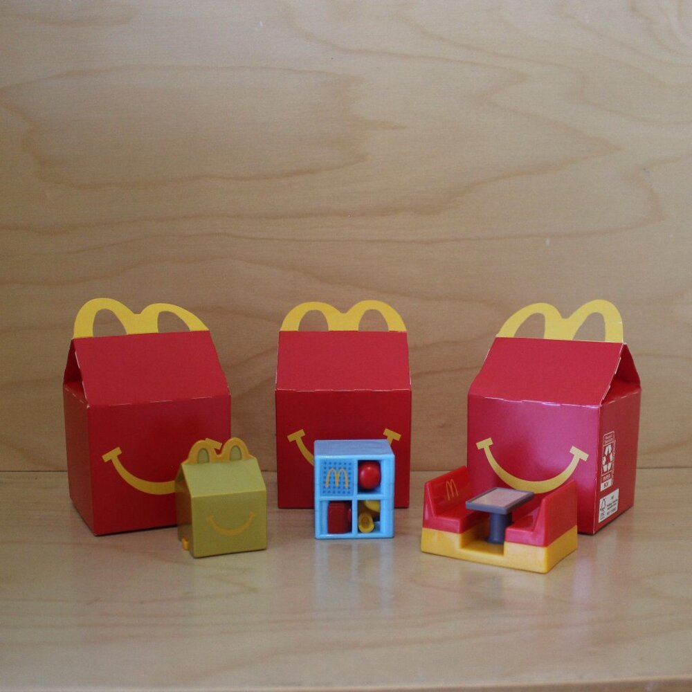 McDonald's Lil McDonald's Happy Meal Toys Bundle of 3